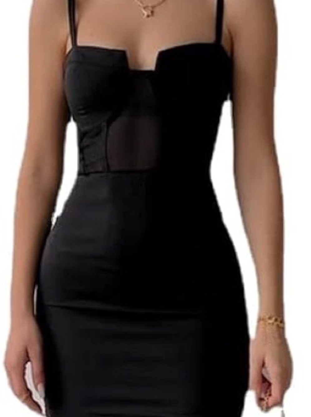 Zara combination corset dress
